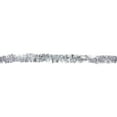 thumbnail image 4 of Northlight 50' x 2.5" Unlit Shiny Silver 8-Ply Foil Tinsel Christmas Garland, 4 of 4