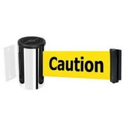 TENSABARRIER 896-STD-1P-STD-NO-YAX-C Belt Barrier,Chrome,Belt Yellow