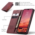 thumbnail image 4 of CaseMe Funda de Cuero for Samsung Galaxy A17, Funda de Cuero con Tapa y Tarjetero Cierre Magnético Soporte a Prueba de Golpes Fundas Protectoras para Teléfono for Samsung Galaxy A17 6.7 Pulgadas,, 4 of 12