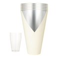 thumbnail image 4 of 5 Pieces Flower Bouquet Box Floral Arrangement Holder Waterproof Plastic Liner for Weddings and Parties, 4 of 9