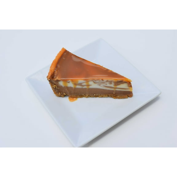 Mikes Pies Sea Salt Caramel 10 Cut Cheesecake -- 2 per case.