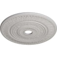 thumbnail image 3 of Ekena Millwork 26 3/4"OD x 3 5/8"ID x 1 1/8"P Leaf Ceiling Medallion (Fits Canopies up to 3 5/8"), Hand-Painted Ultra Pure White, 3 of 5