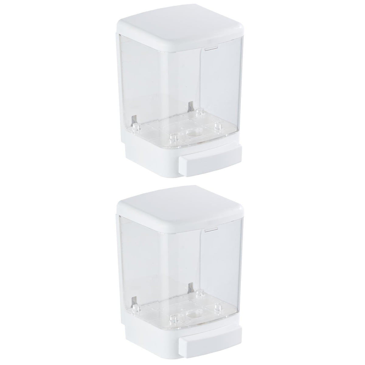 2pcs Hand Dispenser Foaming Manual Soap Dispenser Wall Mount Soap Despenser