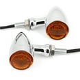 thumbnail image 1 of Motorcycle Turn Light Led Turn Light Motorcycle Indicator Lamp Motorcycle Indicator Light Steering Lamp Vintage Motorcycle LED Turn Light Indicator Lamp Yellow Lens Fits For, 1 of 8