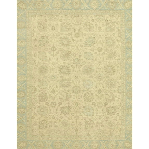 Ahgly Company Indoor Rectangle Abstract Brown Gold Abstract Area Rugs, 7' x 10'