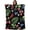 Black, variant on Botanical Fruit Blanket Soft Cozy Warm Throw Blanket for Couch, Plush Fuzzy Flannel Blankets for Sofa, Retro Blueberry Raspberry Leaves Black Bed Blankets Lightweight Gifts for Women, 30"x40"
