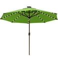 thumbnail image 6 of EliteShade Sunbrella Solar Umbrellas 9ft Market Umbrella with 80 LED Lights Patio Umbrellas Outdoor Table Umbrella（Red）, 6 of 6
