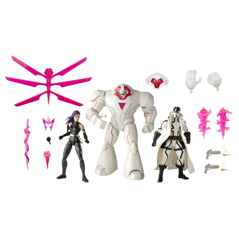 マーベルレジェンズ Psylocke Nimrod Fantomex 3体セット Marvel Legends Psylocke, Nimrod & Fantomex Action Figure 3