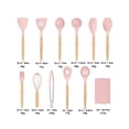 thumbnail image 2 of Utensilios de Silicona para Cocina 12pz color Rosa, 2 of 5