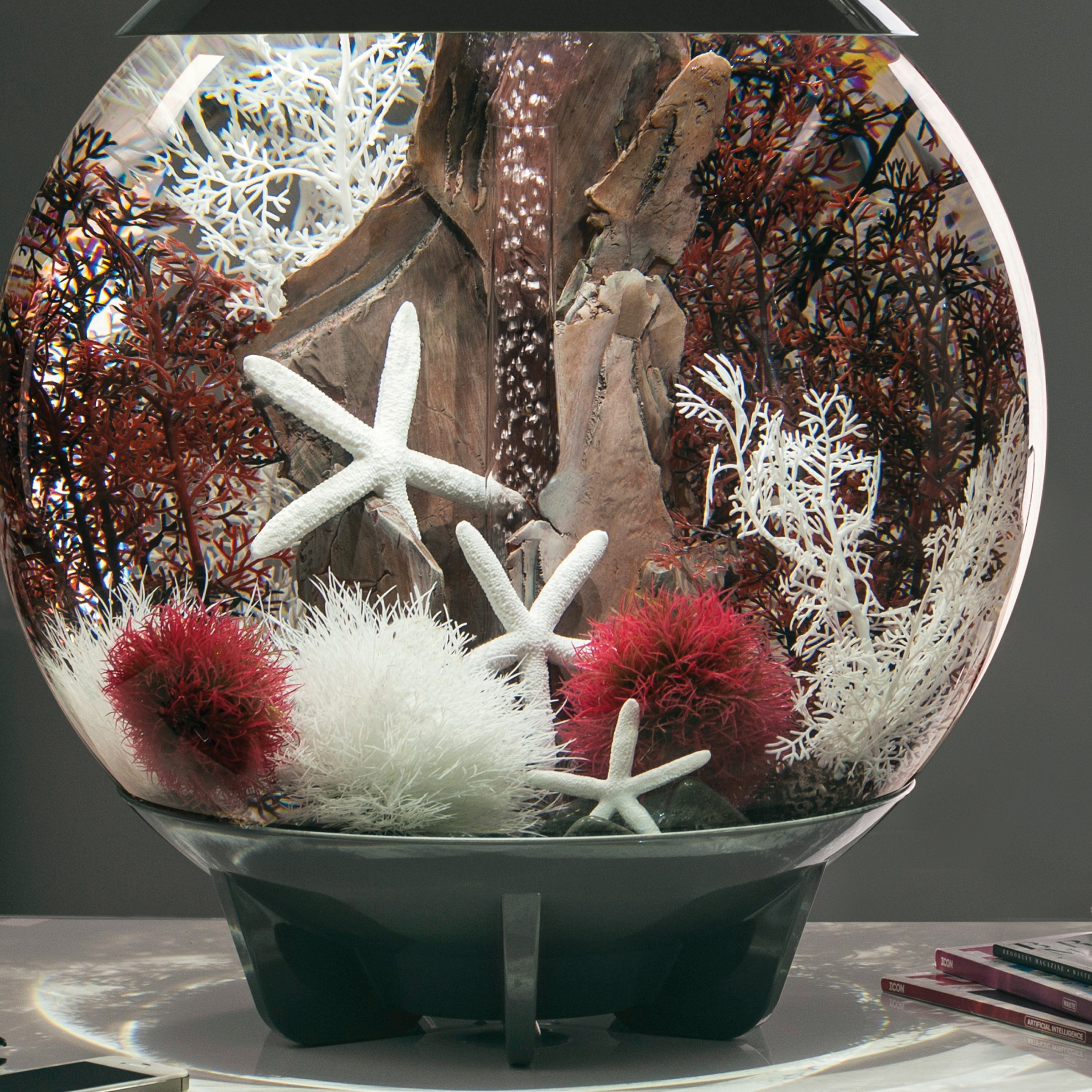 biOrb Large White Sea Fan - Aquarium Plant Decoration