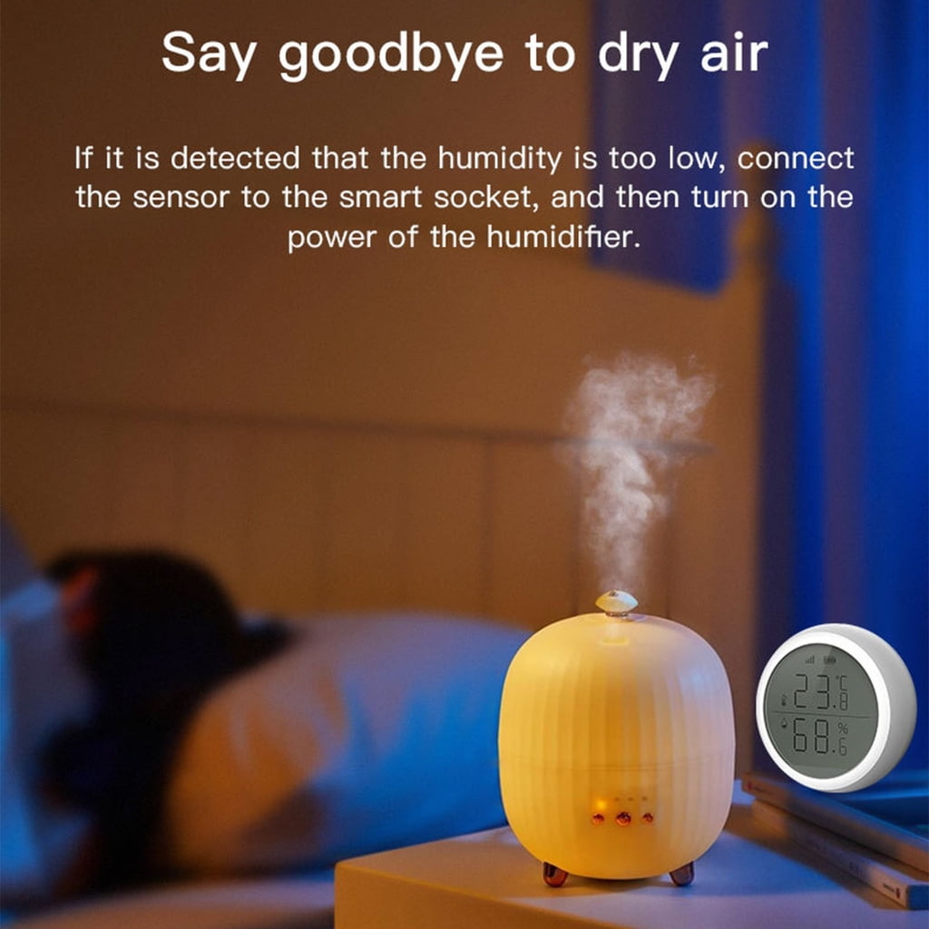 Geemin Professional Humidity Temperature Meter Sensor For Residential Commercial Space