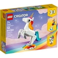 thumbnail image 3 of LEGO Creator 3 in 1 Magical Unicorn - Building Toy Set With 3 Building Options, Unicorn, Seahorse, or Peacock - Learning Toy for Kids, Girls & Boys, Ages 7+ - Easter Basket Stuffers - 31140, 3 of 8