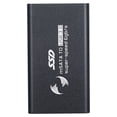 thumbnail image 1 of mSATA to USB3.0 Case Converter Adapter External Case mSATA SSD Box External Enclosure(Black), 1 of 8