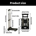 thumbnail image 5 of YIEMEEN Folding Hand Truck Cart with Strong Weight Capacity for Home Shopping Travel Use, 5 of 10