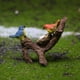 thumbnail image 4 of Figura de pájaro para maceta, decoración de resina, pájaros posados en una rama, adorno para plantas en maceta, bonsái., 4 of 7