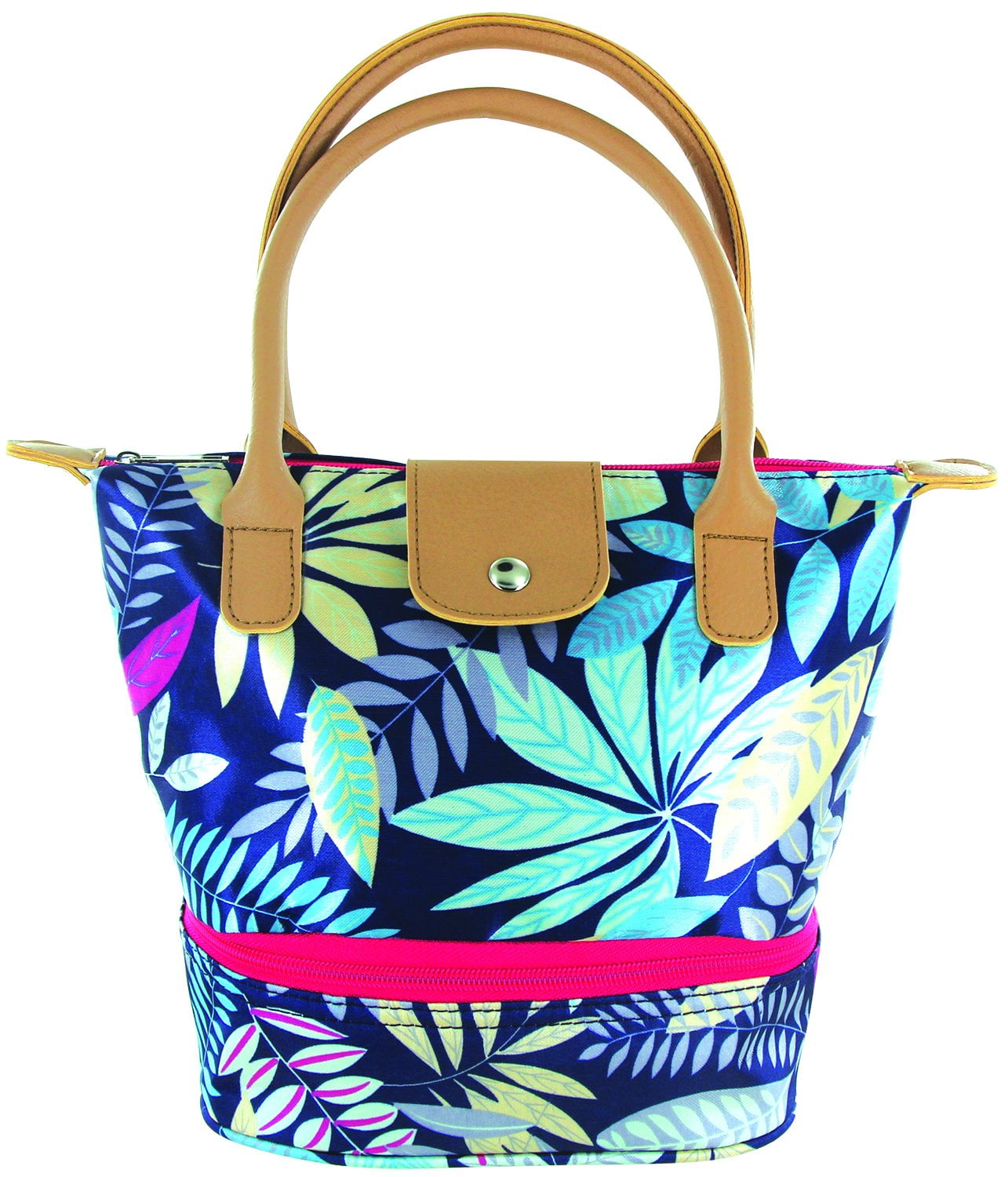 tropical insulated lunch tote
