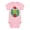 Grinch Wreath - LIGHT PINK, variant on Dr. Seuss - Santa Grinch - Infant One Piece