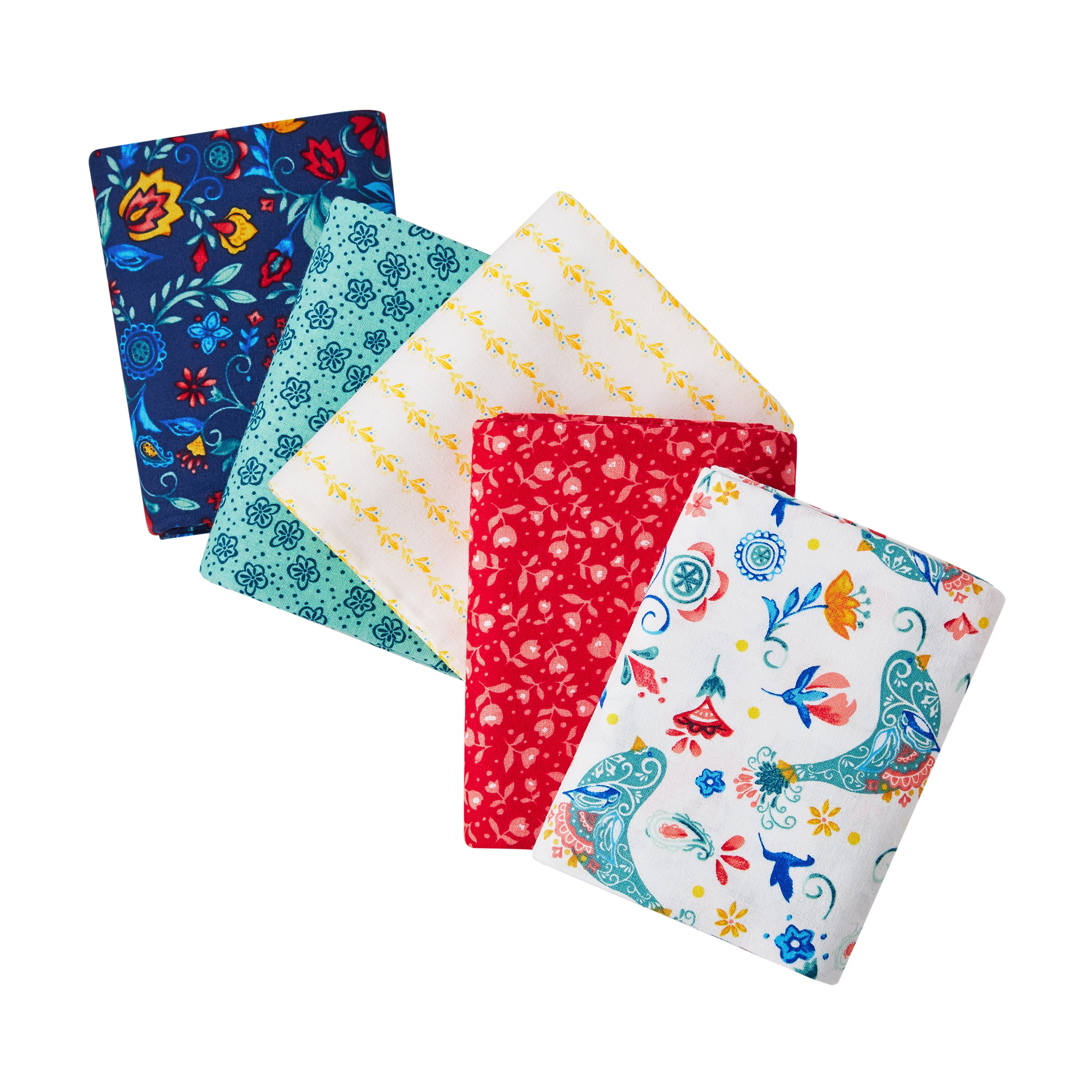 The Pioneer Woman 44" x 1 Yard Cotton Mazie Fabric Precut, White