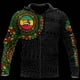 thumbnail image 2 of Sudadera con capucha y estampado 3D de león africano personalizado para hombre y mujer, estilo afroamericano, de gran tamaño, 2 of 5