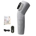 thumbnail image 1 of Relaxing Knee And Leg Massage Wrap Adjustable Heated Massager Pad Electric Knee Warmer For Home Or Office Use Pink, 1 of 5