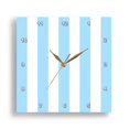 3drose, Light Blue and White Stripes Pattern - Vertical Striped Stripy ...