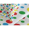 thumbnail image 4 of Ambesonne Colorful Quilted Bedspread Set 3 Pcs, Multicolored Polka Dots, Queen Size, Multicolor, 4 of 5