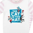 thumbnail image 2 of The Cat In The Hat Character Title Girl's 2-Pack Pajama Set-Medium, 2 of 2