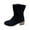 #291-Black, variant on Roncen Women's Martin Boots Side Zipper Ankle Boots - Low Heel Casual Fashion Versatile Chelsea Boots with Low Cut Design