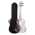 thumbnail image 4 of Ukulele con Gig cuerdas 3 de limpieza shamjiam Ukelele transparente de 23 pulgadas, 4 of 9