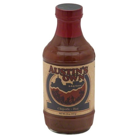 Austins Own Austins Own  BBQ Sauce, 18 oz (Best Bbq Sauce In Austin)