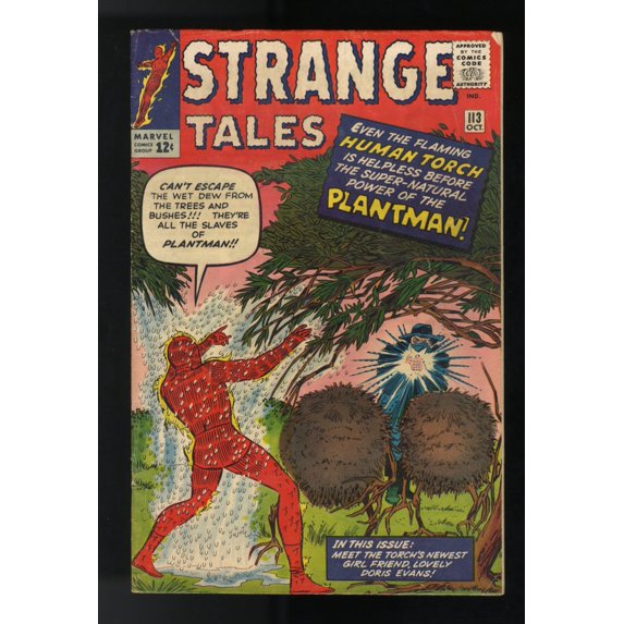 Strange Tales #113 FN 6.0 1st Appearance PlantMan! Comic Book