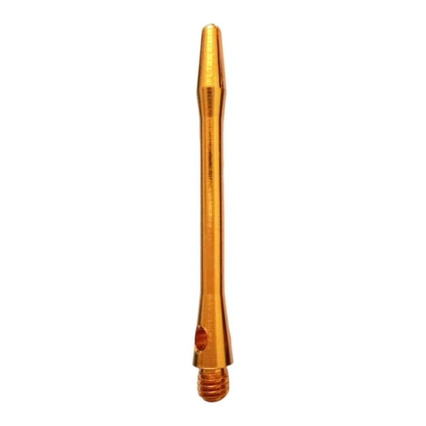 Wosthever Varilla de dardo de hilo, profesional, duradera, resistente, de aleación de aluminio, ejes de dardos, vástagos de grada, accesorios de juguete, tiro y tiro con 53 mm oro Wosthever OD030025-04
