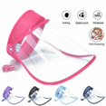 thumbnail image 2 of Women Men Face Shield Anti-Spitting Protective Cover Saliva-proof Dust-proof Safe Hat, 2 of 5