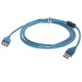 thumbnail image 2 of sweethay Cable de extensión USB 2,0 a de 1,5/3/5/10 metros Cable de extensión USB de carga súper rápida de sincronización de datos Teléfono y Comunicación azul 10m, 2 of 5