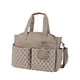 thumbnail image 2 of Bolsa de pañales para bebé, bolsa de maternidad de poliéster con bolsillo para biberón, bolso de mano, impermeable Caqui, 2 of 9