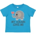 thumbnail image 3 of Inktastic My Cousin Loves Me Boys or Girls Toddler T-Shirt, 3 of 5
