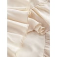 thumbnail image 4 of Apricot Vintage-Inspired Ruffle Layered Midi Dress With Adjustable Straps And Side Tie Waist, 4 of 4