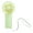 Green, variant on 1.5V AAA Battery Operated Powerful Handheld Fan Portable Small Lightweight Makeup
