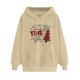 thumbnail image 4 of Sudadera Con Capucha de Navidad Para Mujer Estampado de Manga Larga Bolsillo Casual Jersey Camisa Blusa Odeerbi ODB198070, 4 of 5