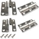 thumbnail image 1 of Bisagras de puerta elevables de 3 pulgadas, 4 unidades, extraíbles, para puertas interiores y exteriores, de acero inoxidable 304., 1 of 4