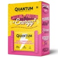 thumbnail image 2 of Quantum Energy Square: Energy Bar with Caffeine & 10g Protein. Delicious Healthy Snack On The Go. (Vegan, Gluten-free, Soy-free, Dairy-free). Flavor: Dark Chocolate Pink Himalayan Salt 8Pk, 2 of 9