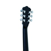 Washburn Deep Forest Burl Grand Auditorium Acoustic Electric Guitar - Black Fade