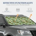 thumbnail image 4 of Wukai Cows And Calves Car Front Windshield Sun Shade,Sun Visor Shield Block Automotive Interior Protector Blocks UV Rays-Large, 4 of 6