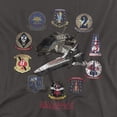 thumbnail image 2 of BSG T-Shirt Badges Unisex Graphic Tee For Men & Women, 2 of 7