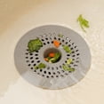 thumbnail image 6 of 1pc Silicone Drain Strainer Hair Catcher with Drain Holes Perfect for Bathroom or Kitchen Use Shower Drain Hair Catcher, 6 of 9