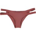 thumbnail image 1 of Tavik Bas de Bikini à Pattes Latérales Chloe pour Femmes, Rouge, Moyen, 1 of 2