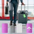 thumbnail image 5 of 8pcs Metal Luggage Tag, Luggage Travel Tag, Suitcase Tag With Name Address Phone Email Tag, 5 of 5