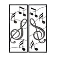 thumbnail image 3 of HomeRoots 396763 Gold & Black Musical Frames - Set of 2, 3 of 3