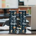 thumbnail image 2 of Book Lover Gifts for Women, 20 Oz Just One More Chapter Tumbler, Gifts for Readers Bookworm Librarian Books Nerd, Bookish Gift, Chapter Skinny Tumbler with Lid & Straw & Brush, 2 of 6