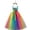 00@Multicolour741, variant on Girls Sleeveless Flower Rainbow Tutu Dress Party Princess Dresses Headband